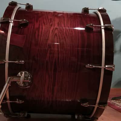 24X18 Bass Drum Yamaha Live Custom Oak Hot Rod multi head choice/muffling options image 22
