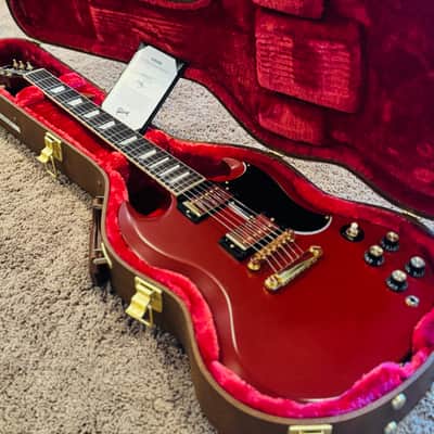 MINTY Gibson SG Standard ‘61 | MOD Collection - Evil Scarlet Satin image 2