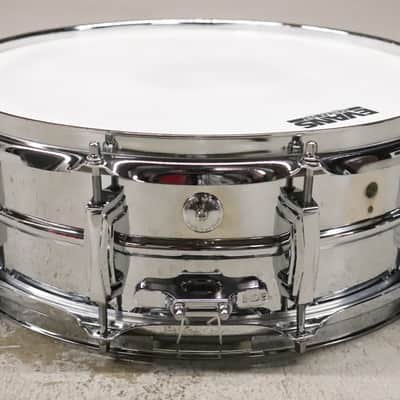 Ludwig Supraphonic 5x14" 10-Lug Aluminum Snare Drum Keystone Vintage 1960's #2 image 6