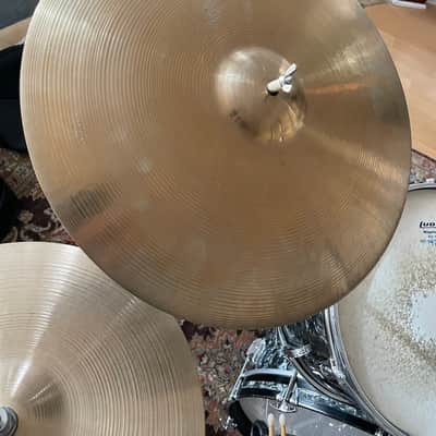 Vintage 1972 Ludwig Hollywood Drum Set Factory Complete Time Capsule Black Pearl Zildjan -See Video! image 17