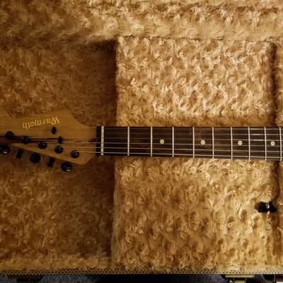 Warmoth Super Strat 2013 Black Korina image 13