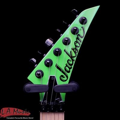 Jackson Pro DK2M Limited Run, Maple Fingerboard, Slime Green Swirl 2914112567 image 7