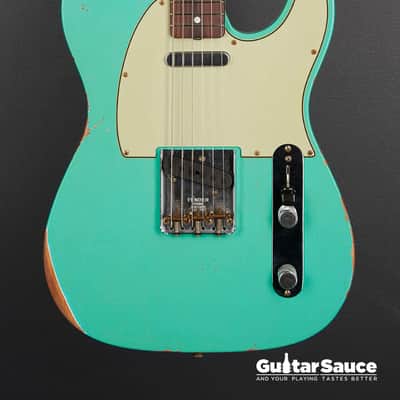 Fender Custom Shop 64 Telecaster Relic Aged 2024 - Sea foam Green (Cod.1840NG) image 2