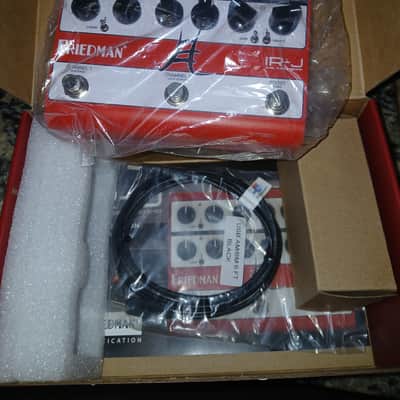 Friedman IR-J Jake E. Lee Signature Dual Tube Preamp 2024 - Present - Red / White image 3
