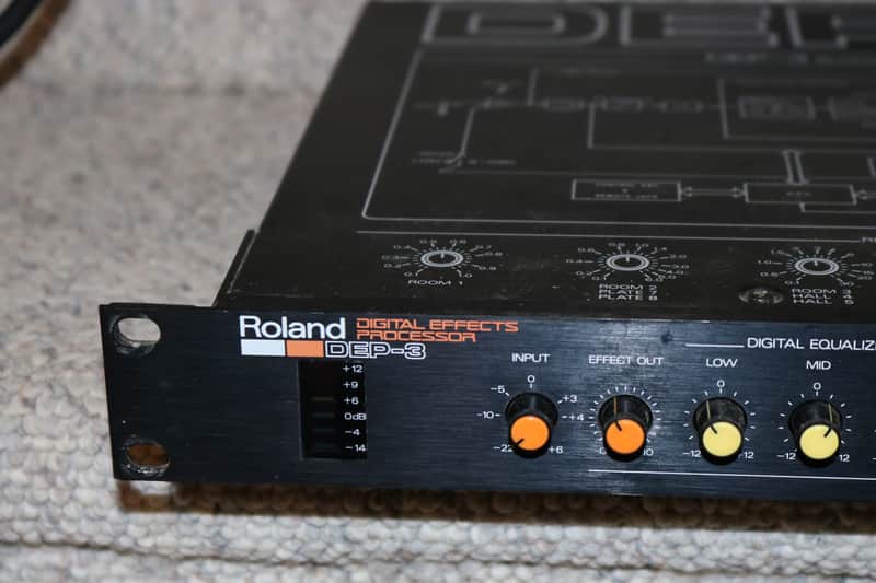 Vintage Roland DEP-3 Digital Effects Processor Rackmount Reverb Delay - No Tariffs image 1