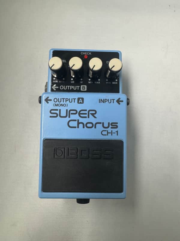 Boss CH-1 Super Chorus (Dark Gray Label) 2001 - Present - Blue image 1