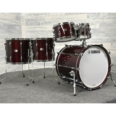 Yamaha Recording Custom 5pc Drum Set 22/10/12/14/16 Classic Walnut image 1