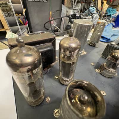 Vintage Knight KM-15 Tube Amplifier Monoblock EL84 12-Watt Hi-Fi Amp | 1950s | Allied Radio image 10
