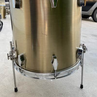 Fibes Floor Tom 16x16 Early 70s - Brass image 5