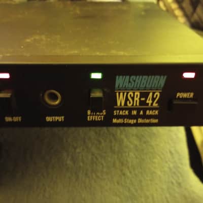 [VGC] Vintage MIJ Washburn WSR-42 Stack in a Rack Multi Stage Analog Distortion 80s image 2