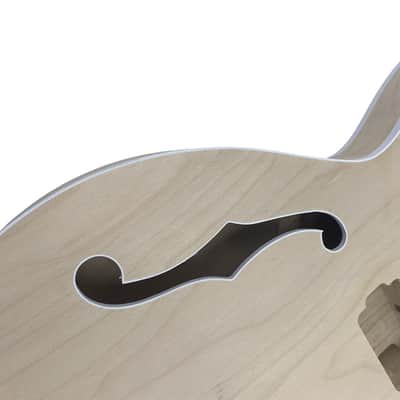 335 Style Electric Guitar Semi Hollow Body, Maple image 6