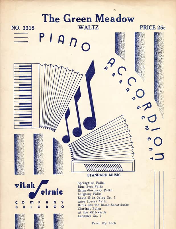 Vitak-Elsnic The Green Meadow - Waltz Circa 1940 image 1
