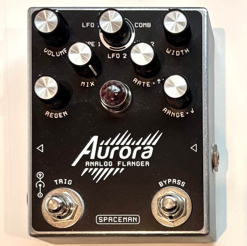 Spaceman Aurora Analog Flanger 2021 - Present - Silver Edition image 1