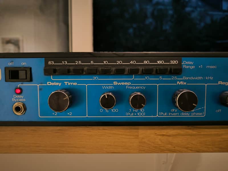 MXR Model 113 digital delay - Late 70's - Blue Face image 1