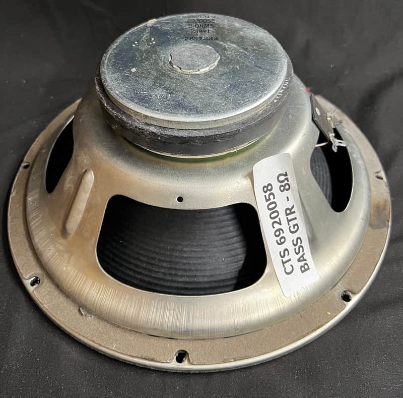 CTS 12" Bass Speaker 8 Ohms Woofer 50 Watts Model 6920058 image 1
