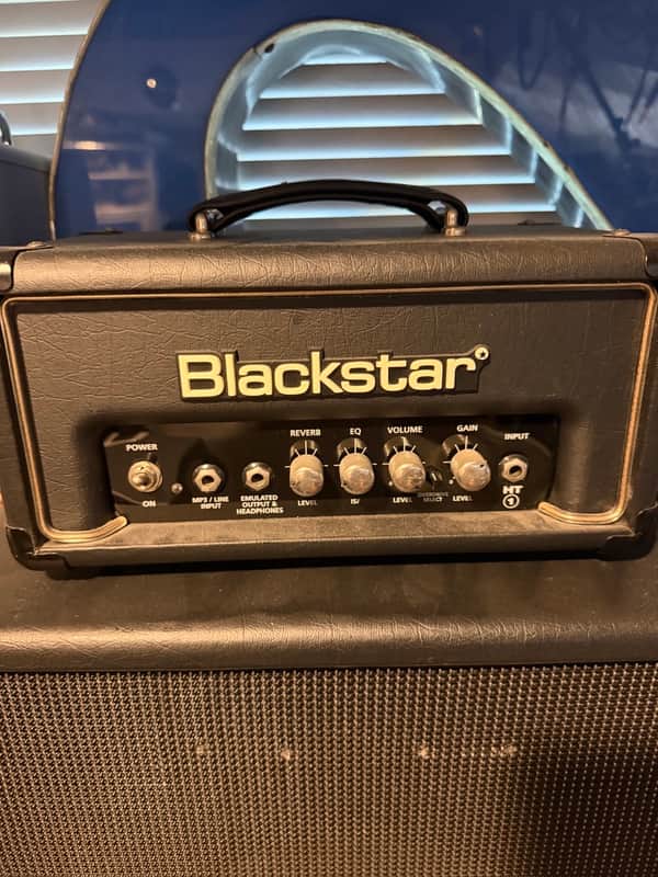 Blackstar HT-1RH 1-Watt Guitar Amp Head with Reverb 2010s - Black image 1