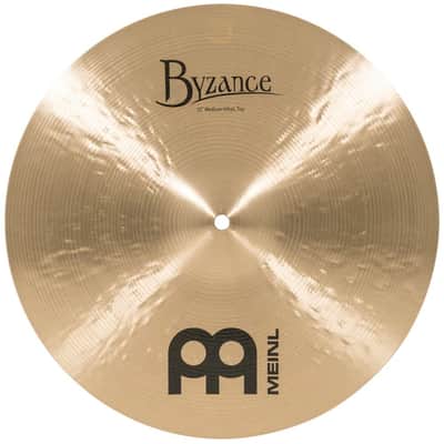 Meinl Byzance Traditional Medium Hi Hat Cymbals 15" image 8
