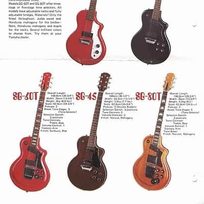Yamaha SG-20 70s Black image 15