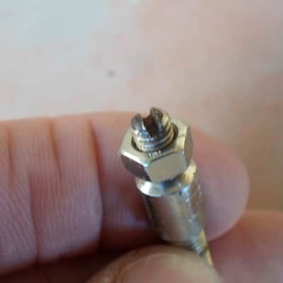 Ibanez Iceman Bridge / Tailpiece/ Studs/ & Posts Complete Assembly Quik Change 1981 Nickle image 18