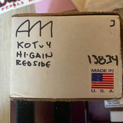 Analogman King of Tone V4 with Red Side High Gain Option 2009 - Present - Graphic image 4