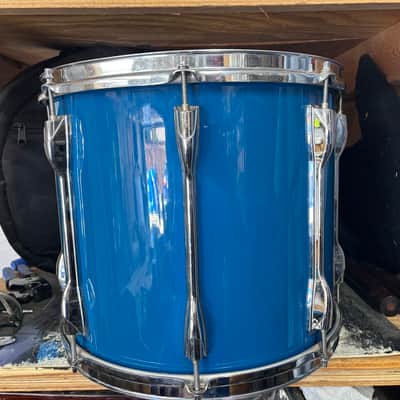 Yamaha Recording custom cobalt blue 14” hanging floor tom Drum image 6