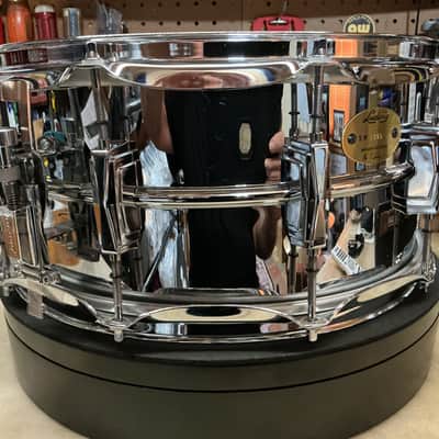 Ludwig LB402B 6.5”x14” Supraphonic Snare Drum NiCe - COB Chrome Over Brass image 10