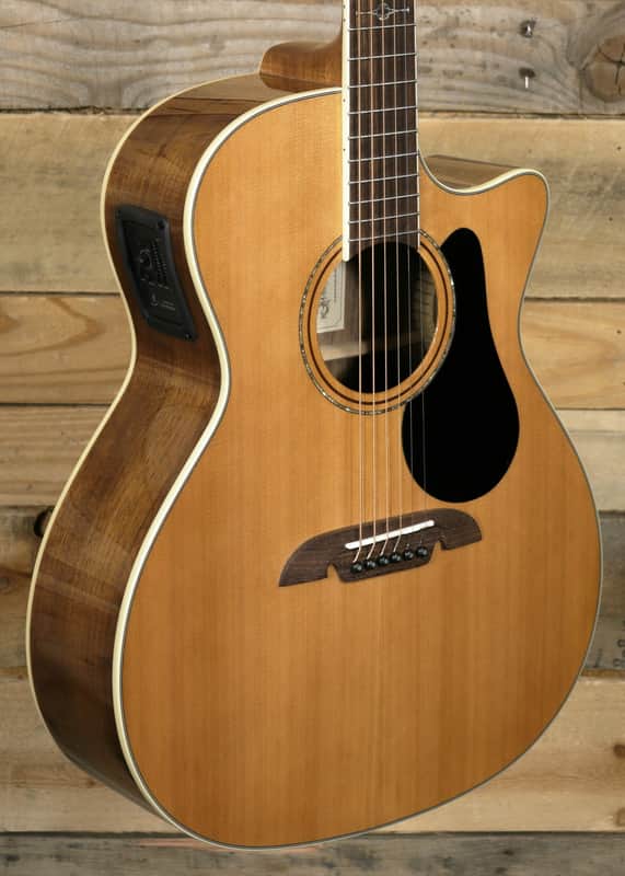 Alvarez AG75WCE Artist Grand Auditorium Acoustic/Electric Guitar Natural image 1