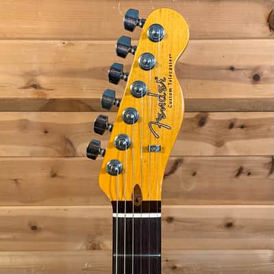 Fender American Ultra Luxe Vintage 60's Telecaster Custom Electric Guitar - 3-Color Sunburst image 3