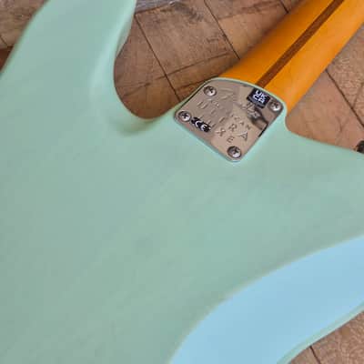 Fender American Ultra Luxe Telecaster 2022 - Transparent Surf Green image 13