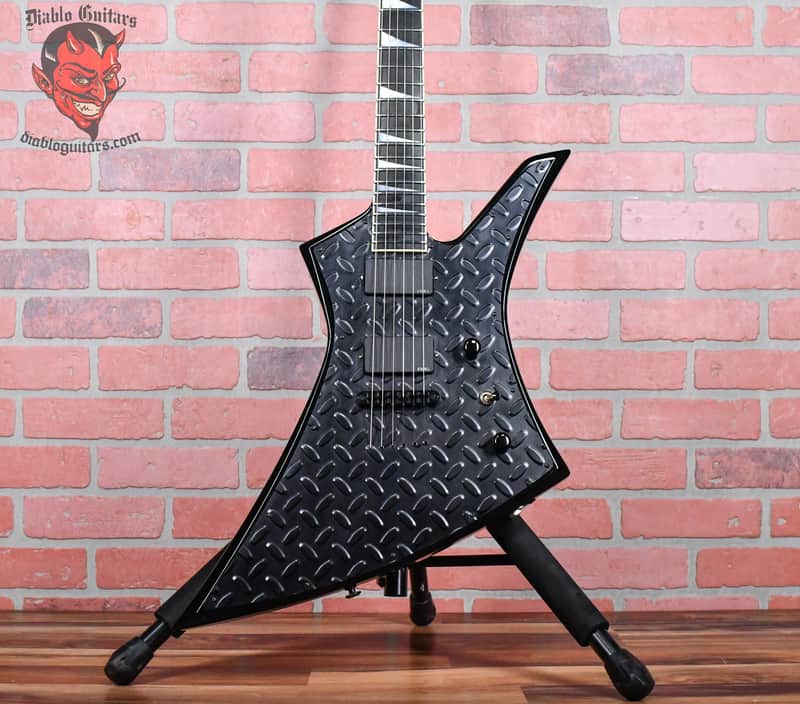 Jackson USA Custom Shop KE2TD Kelly Black with Anodized Diamond