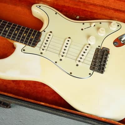 1964 Fender Stratocaster, Korina Body, Olympic White - One Owner + OHSC image 6