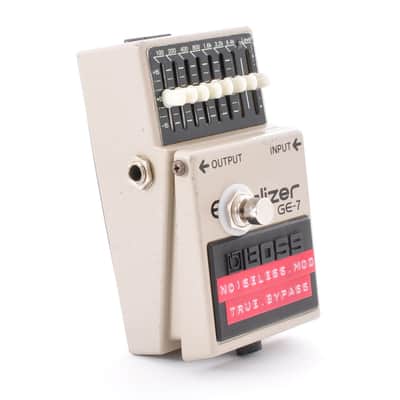 Boss GE-7 Modified True Bypass & Noiseless Equalizer Made In Taiwan 2002 Used From Japan #NQ47944 image 9