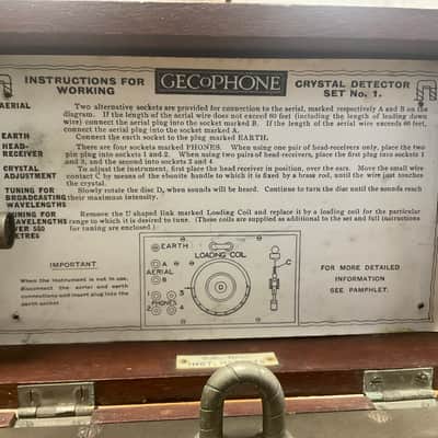 BBC GECOPHONE cristal detector image 12