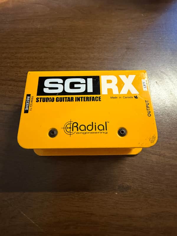 Radial SGI Studio Guitar Interface 2010s - Yellow image 1