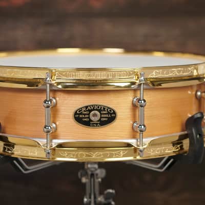 Craviotto 4x14" Timeless Timber Solid Birch Snare Drum - #7 of 25 image 1