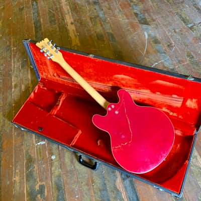Mosrite Celebrity III c 1966 Cherry original vintage USA hollow body image 5