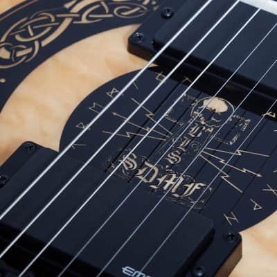 Wylde Audio Barbarian Norse Dragon Bullseye Rawtop image 5