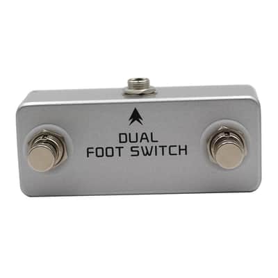 Mosky Dual Latching Footswitch Guitar Pedal, Dual Foot switch for Amps or Effects Pedals image 1