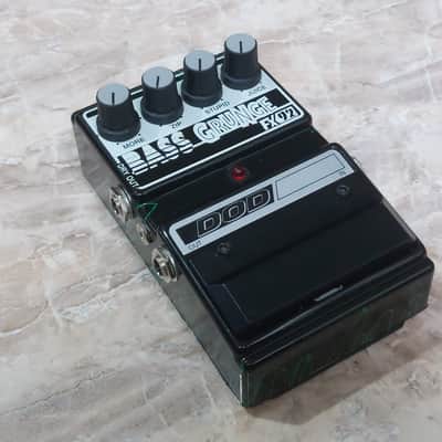 DOD FX92 Bass Grunge 1994 [Mint NOS - New Old Stock] Black with Green Gloss Airbrush Finish image 10