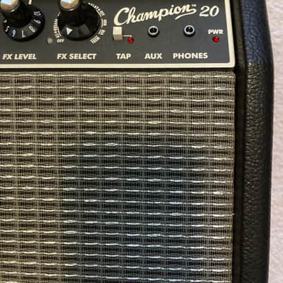 Fender Champion 20 20-Watt 1x8" Guitar Practice Amp 2013 - 2024 - Black image 2