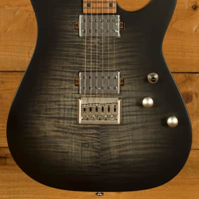 Schecter C-1 Standard Plus - Roasted Maple - Transparent Black Burst image 3