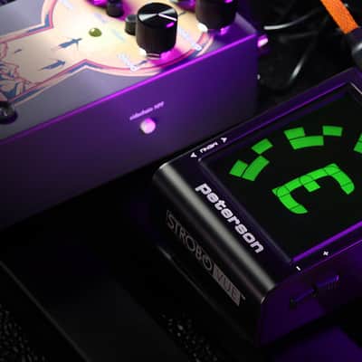 Peterson StroboVUE | Pedalboard Friendly Strobe Tuner. New with Full Warranty! image 16