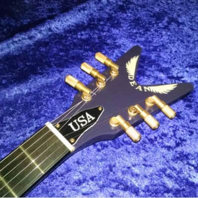 1996 USA Dean Baby V FL Custom Shop W/Hardshell Case LSR Tuners image 6
