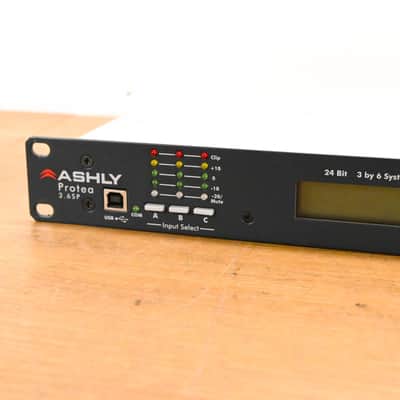 Ashly Protea 3.6SP 3-Input, 6-Output Digital Speaker Processor CG01XVB image 4