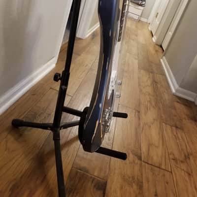 Unbranded  Precision Bass Blue and White Relic'd image 7