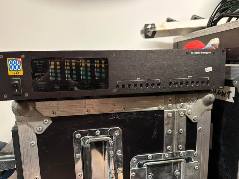 Digidesign 888 I/O Audio interface 2000s - Black image 1