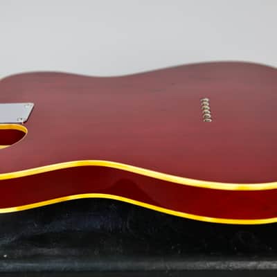 1981 Tokai TE-70WR Breezysound Telecaster MIJ See-Through Red 1-Piece Sen Body w/ OHSC image 20