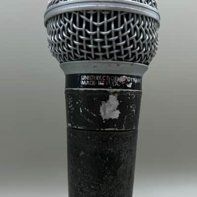 Shure SM58 Vintage Dynamic Cardioid Microphone Grey U.S.A image 2