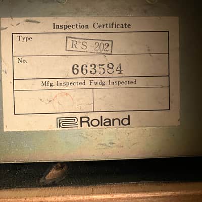 Roland RS-202 61-Key String Synthesizer 1976 - 1979 - Black image 15