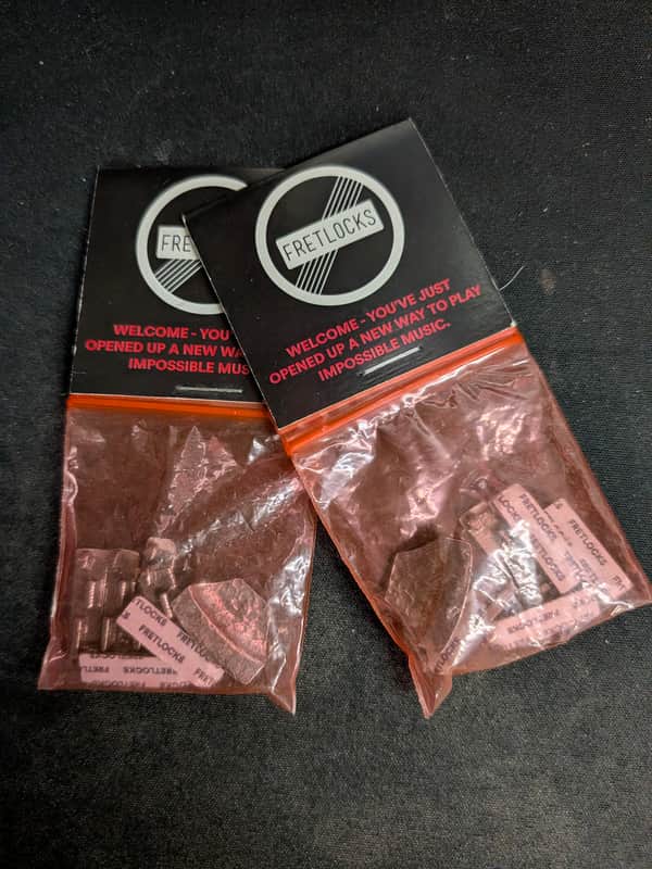FretLocks Standard 2018 - Silver - Two Full Sets image 1